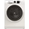Lave-linge hublot HOTPOINT NS1043CWKEUN Natis - 10 kg - Induction - 1400 trs/min - Blanc