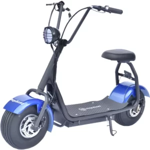 Scooter électrique boogy bleu