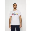 Lacoste SPORT cotton crocodile patchwork T-shirt
